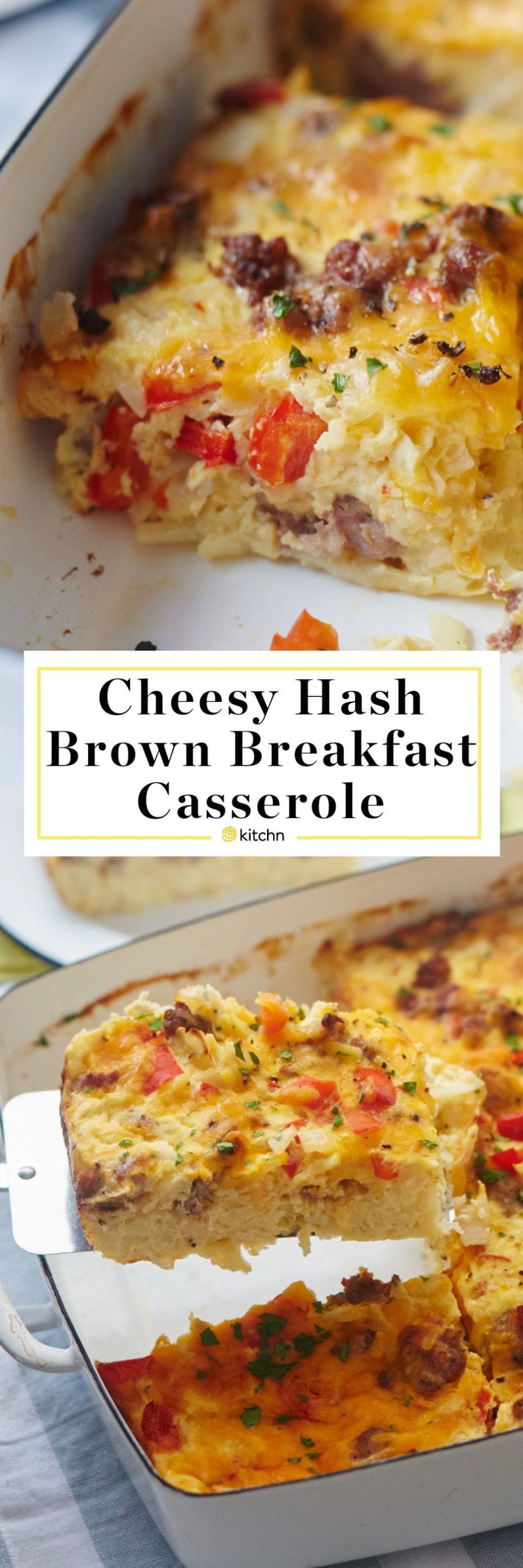 Make Ahead Breakfast Burritos With Hash Browns
 Cheesy Hash Brown Breakfast Casserole Recipe