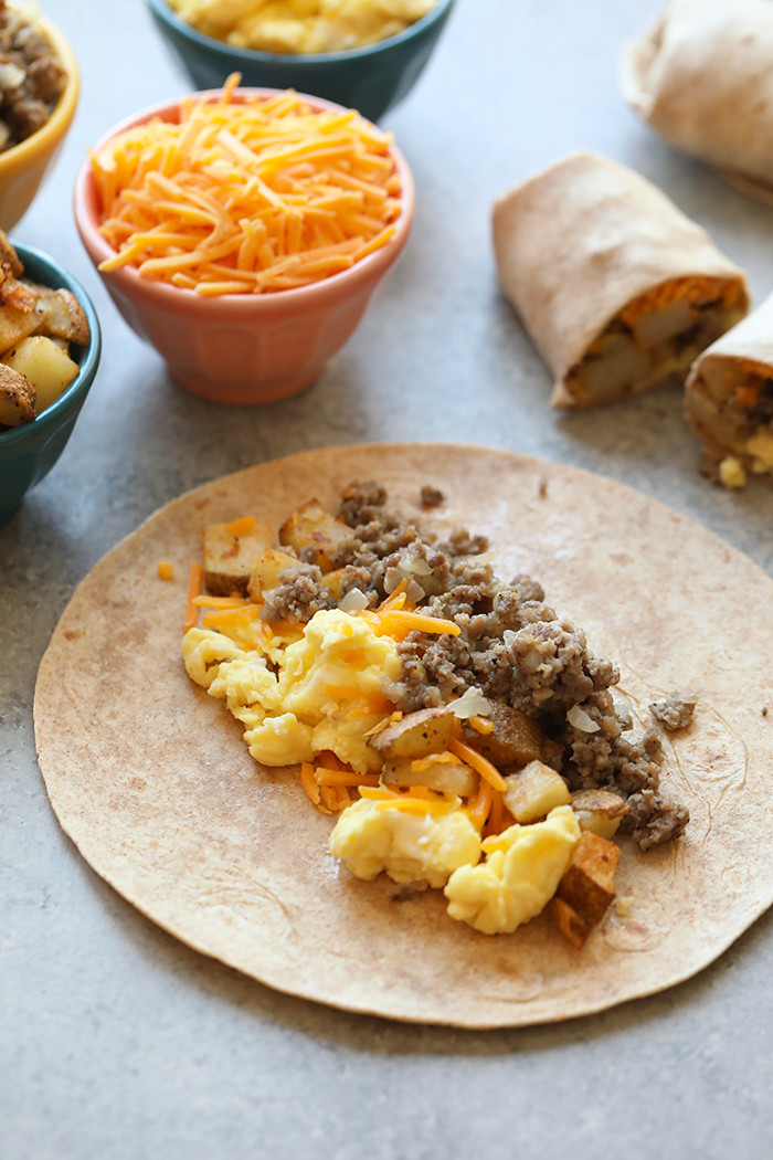 Make Ahead Healthy Breakfast Burritos
 Make Ahead Breakfast Burritos Fit Foo Finds