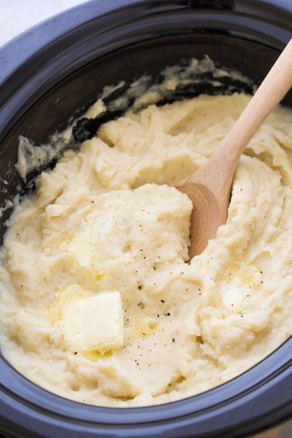 Make Ahead Mashed Potatoes Crock Pot
 Crock Pot Mashed Potatoes No Boil