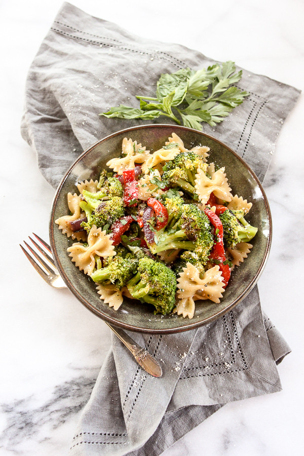 Make Ahead Pasta Salad
 Roasted Broccoli Summer Pasta Salad