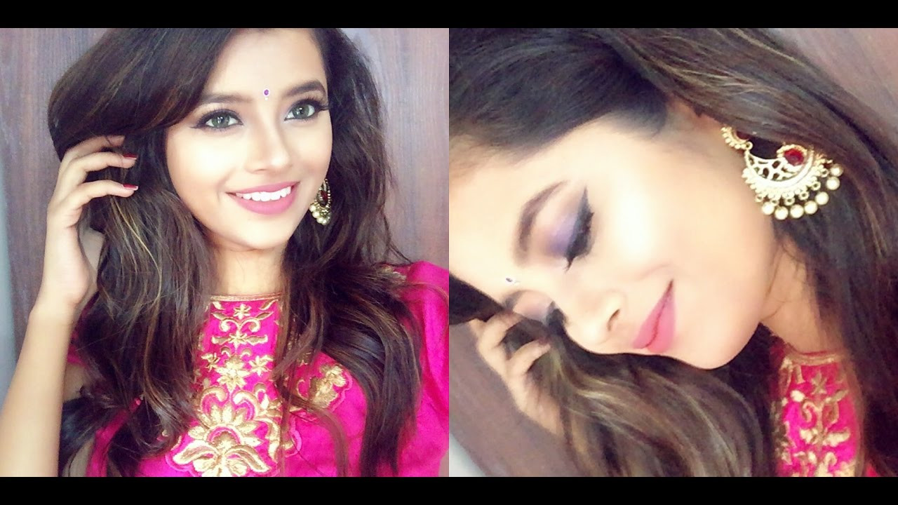 Makeup For Indian Wedding Guest
 Indian Wedding Guest Makeup Tutorial Blue Pink Long