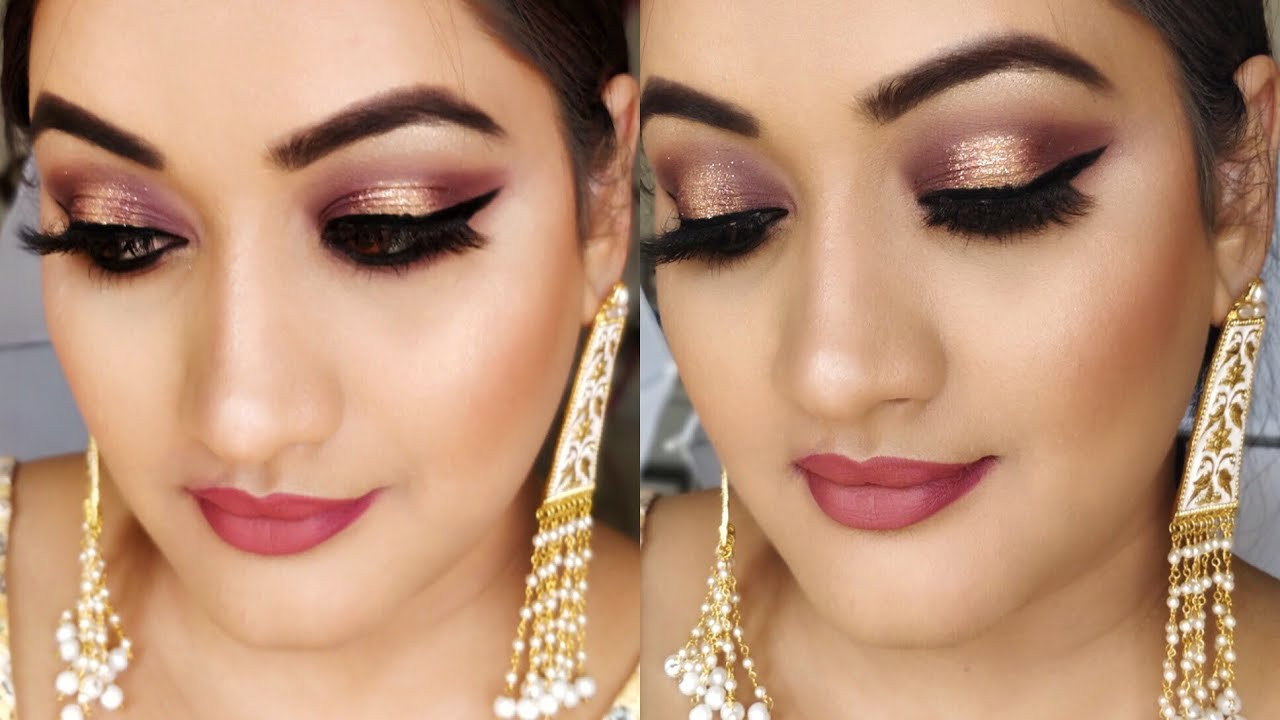 Makeup For Wedding Party
 Indian Party Makeup Glitter eye makeup for wedding