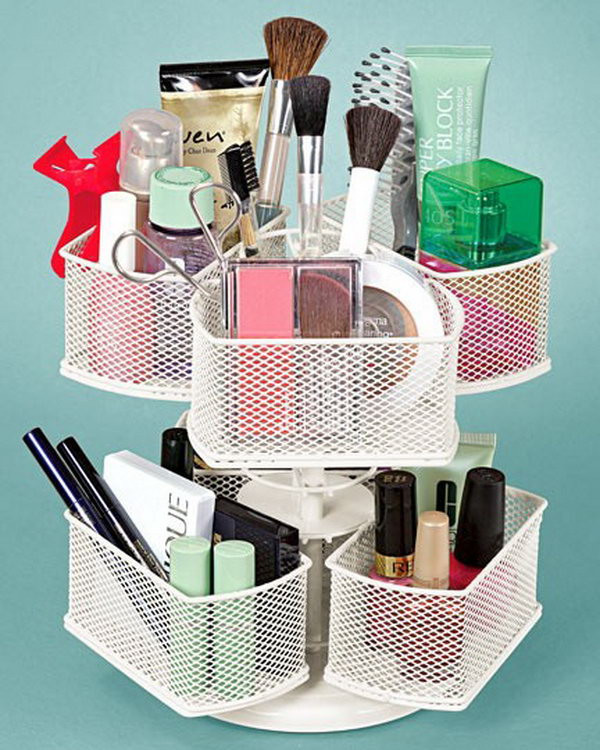 Makeup Organization DIY
 25 DIY Makeup Storage Ideas and Tutorials Hative