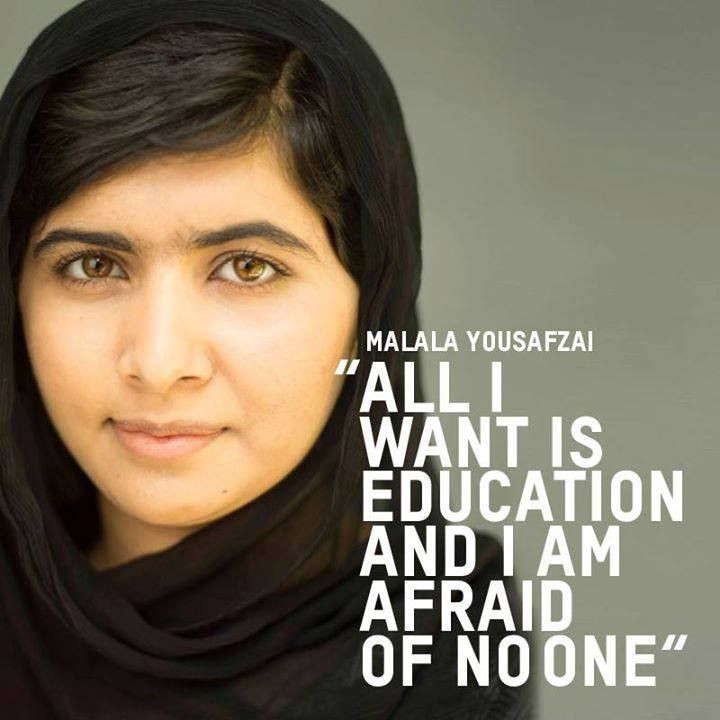 Malala Quotes Education
 Malala Yousafzai – the advocate for worldwide education for Women