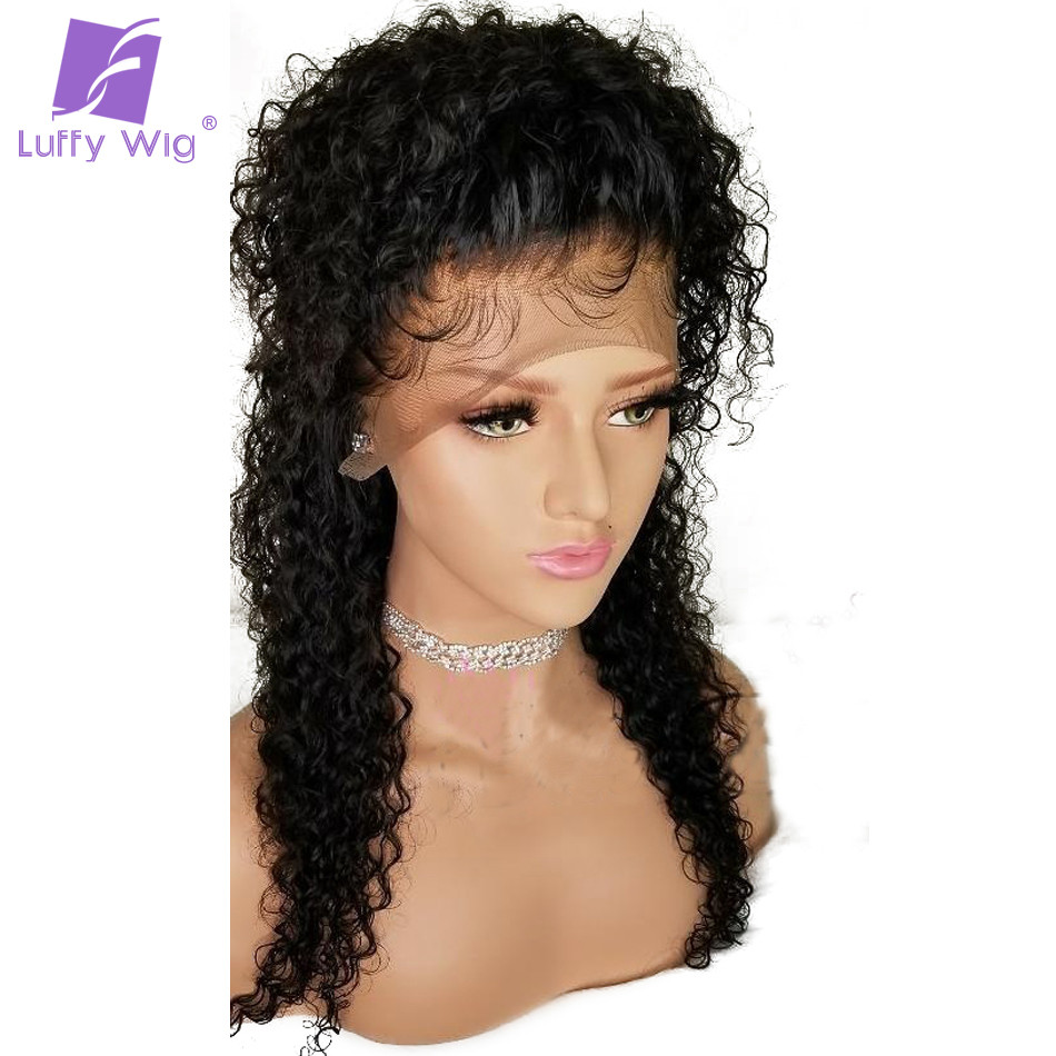 Malaysian Full Lace Wigs With Baby Hair
 LUFFY 5 4 5 Silk Base Glueless Full Lace Wigs Malaysian