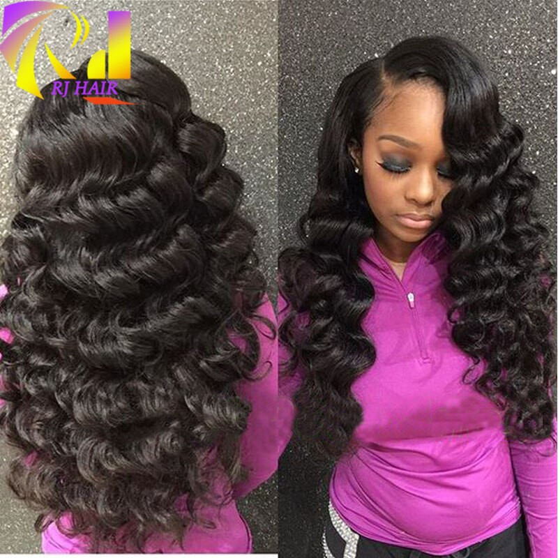 Malaysian Full Lace Wigs With Baby Hair
 Malaysian Human Hair Full Lace Wig Water Wave With Baby