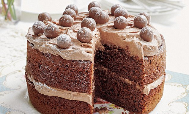 Malted Chocolate Cake
 Mary Berry s Absolute Favourites Malted chocolate cake