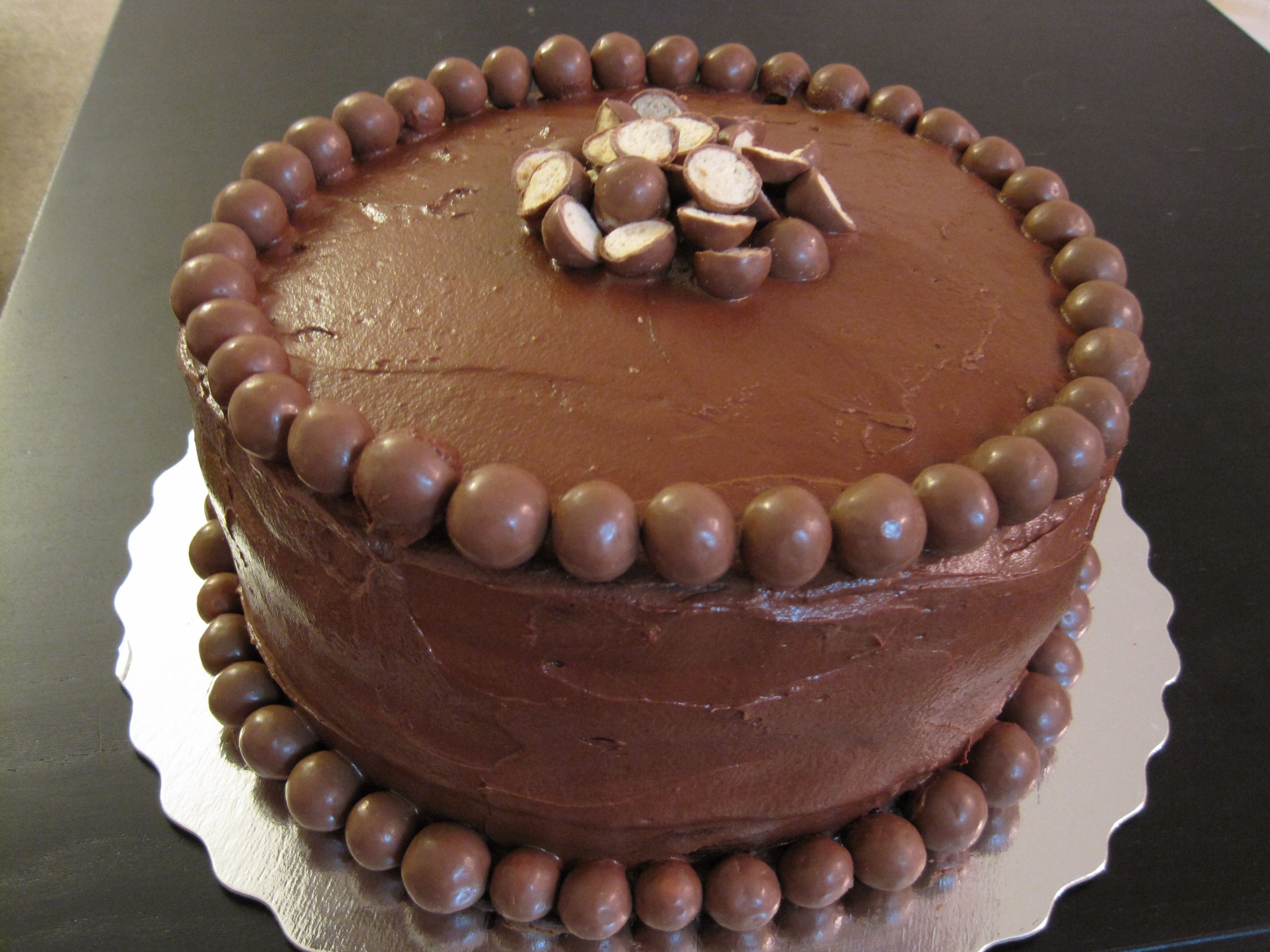 Malted Chocolate Cake
 Chocolate Malt Cake Recipe
