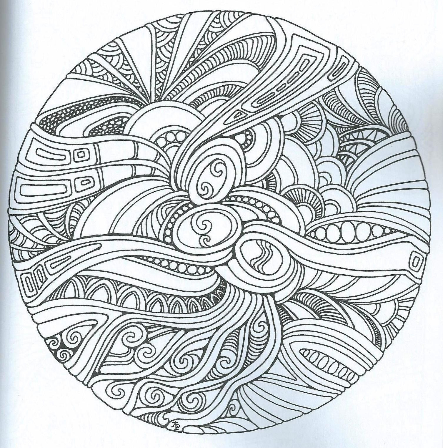 Mandala Coloring Books For Adults
 Zentangle Design Patterns