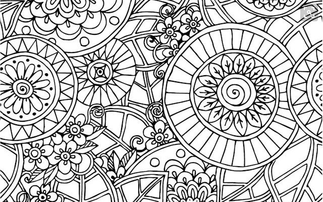 Mandala Coloring Books For Adults
 Relieve Daily Stresses with Beautiful Free Mandala