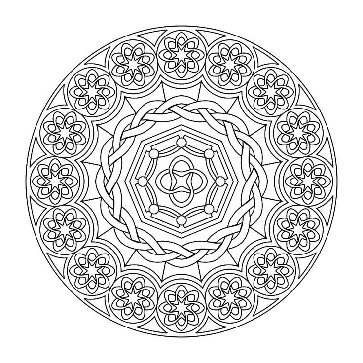Mandala Coloring Pages For Boys
 Printable Mandalas the boys love to color these