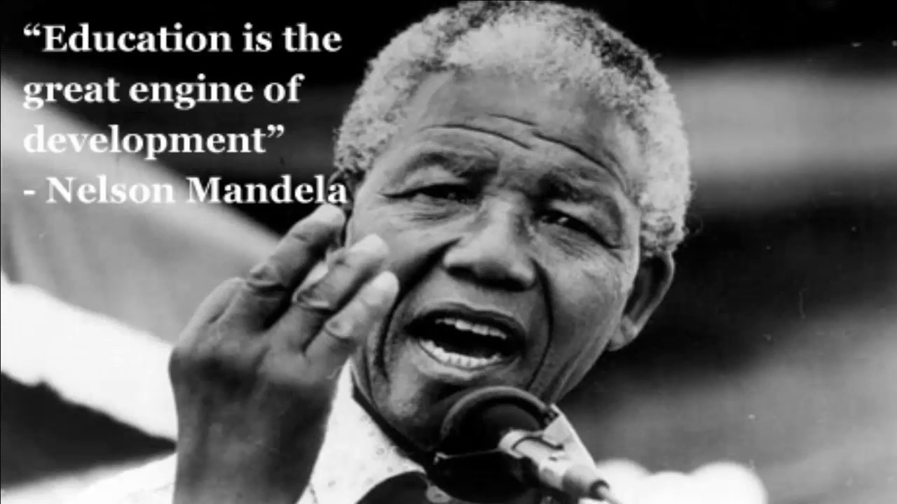 Mandela Quote On Education
 Education Quote about Nelson Mandela