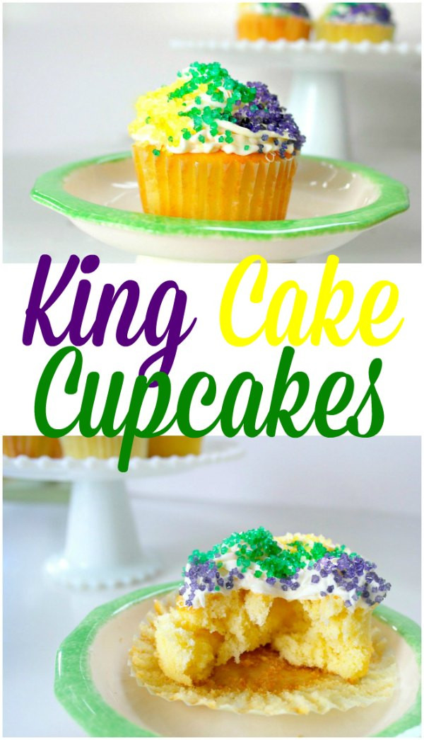 Mardis Gras Cake Recipe
 Mardi Gras King Cake Cupcakes Recipe — Dishmaps