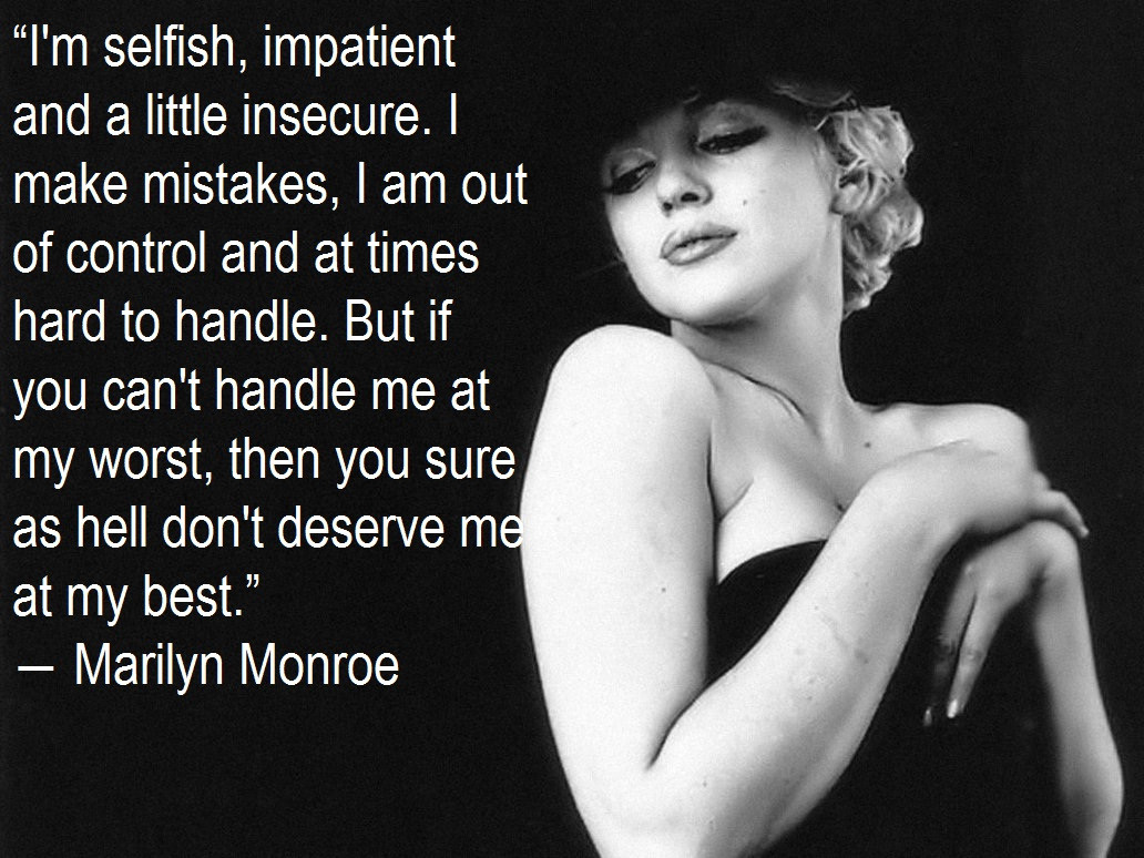 Marilyn Monroe Love Quotes
 Spontaneous Us Marilyn Monroe