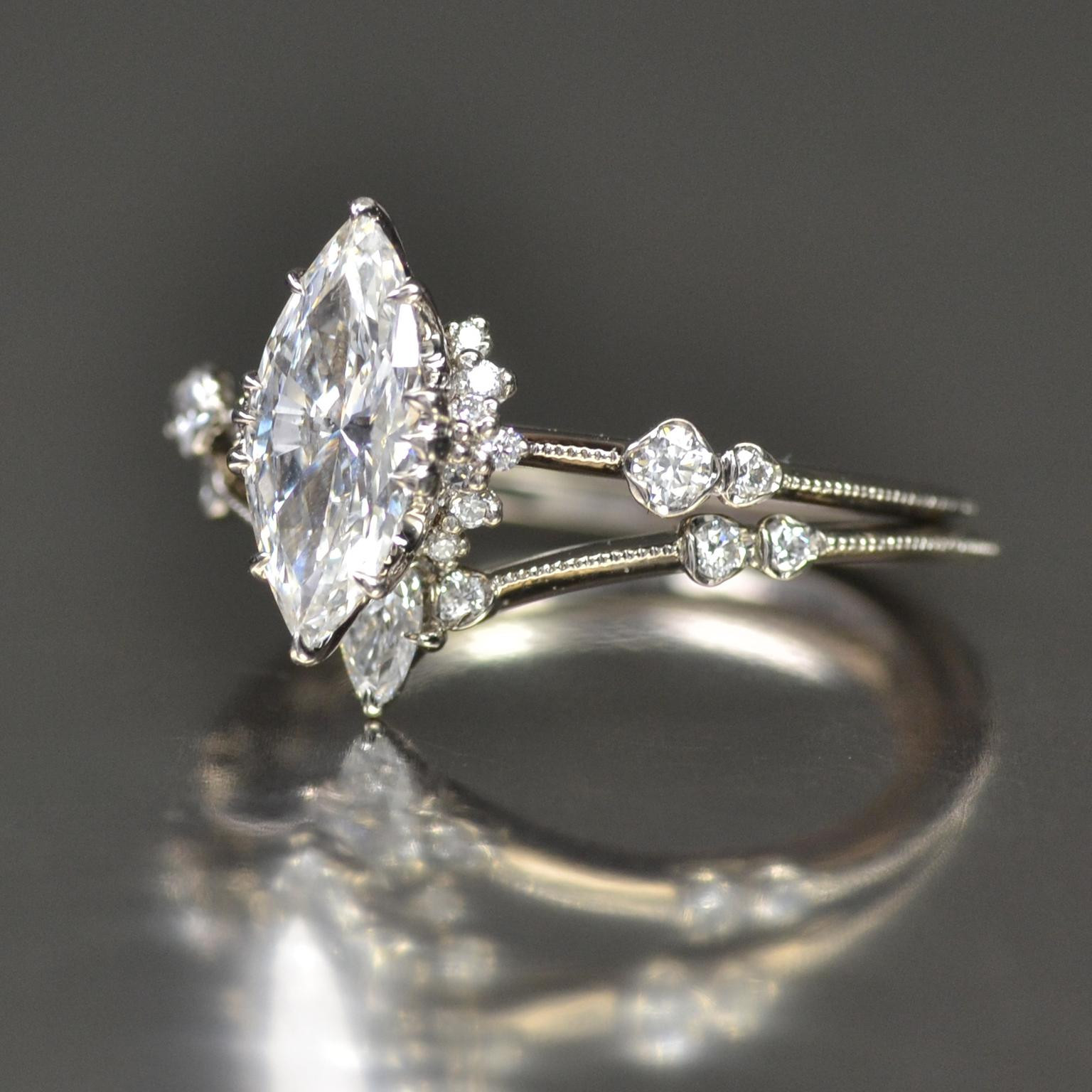 Marquise Diamond Engagement Ring
 The seven engagement ring trends that are huge in 2017