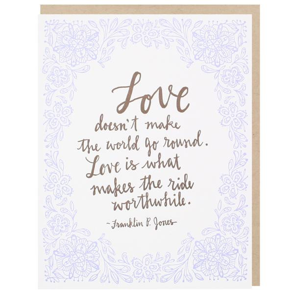 Marriage Card Quotes
 Romantic Love Quote Wedding Card