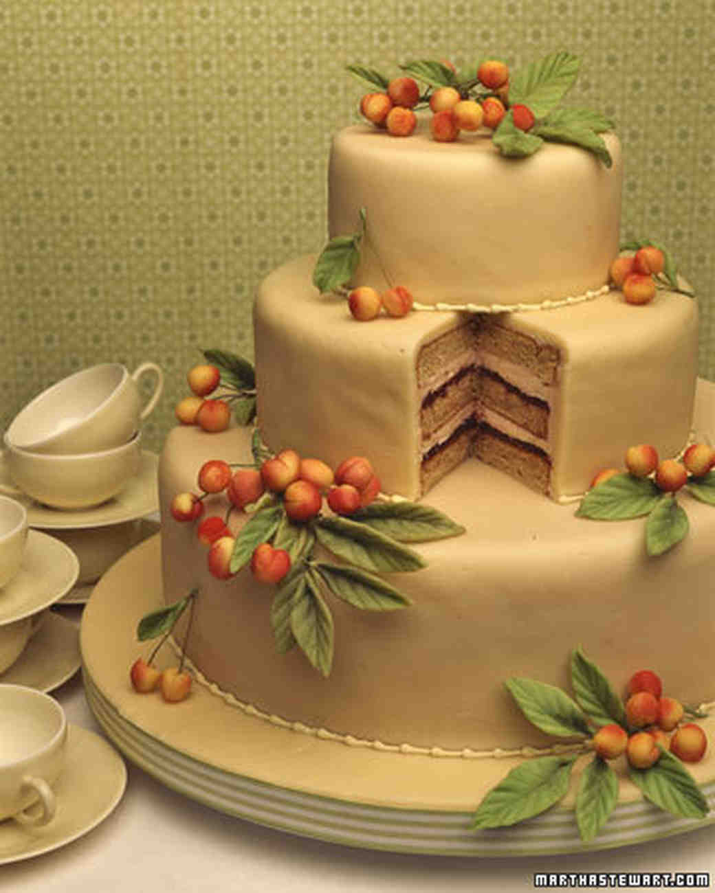 Martha Stewart Wedding Cake
 Wedding Cake Recipes