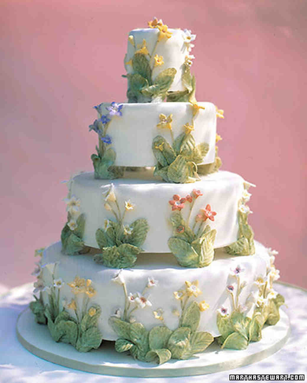 Martha Stewart Wedding Cake
 Green Wedding Cakes