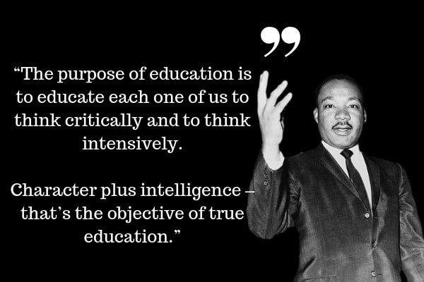 Martin Luther King Jr Education Quotes
 Powerful Martin Luther King Jr Quotes Education for