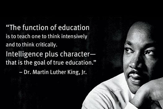 Martin Luther King Jr Education Quotes
 Absurdities of the 5th Decade