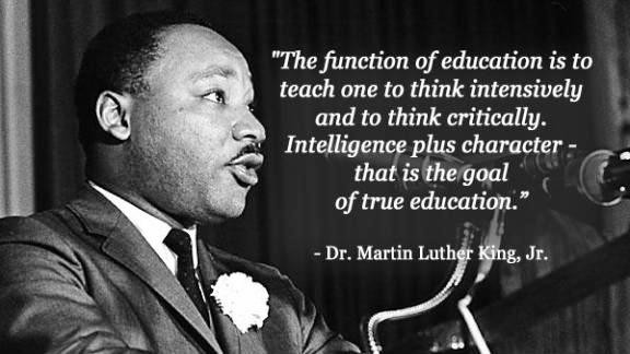 Martin Luther King Quotes On Education
 Learning & Leading – Life and Leadership w Two Married