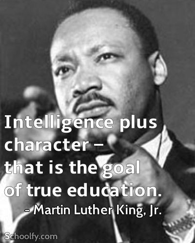 Martin Luther King Quotes On Education
 Character quotes The o jays and Martin luther on Pinterest