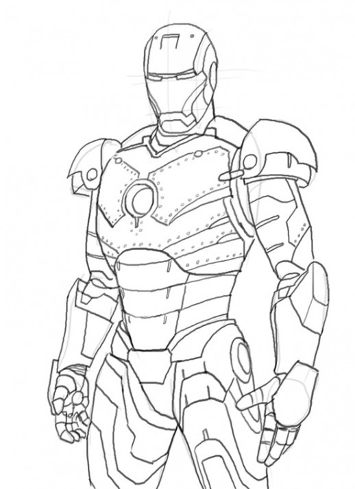 Marvel Printable Coloring Pages
 Power Man Marvel Pages Coloring Pages