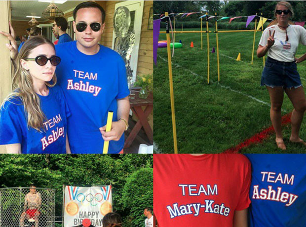 Mary Kate And Ashley Birthday Party
 Mary Kate Ashley Olsen Birthday In The Hamptons