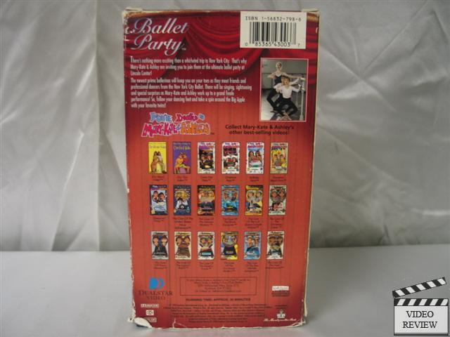 Mary Kate And Ashley Birthday Party
 You re Invited to Mary Kate & Ashley s Ballet Party VHS