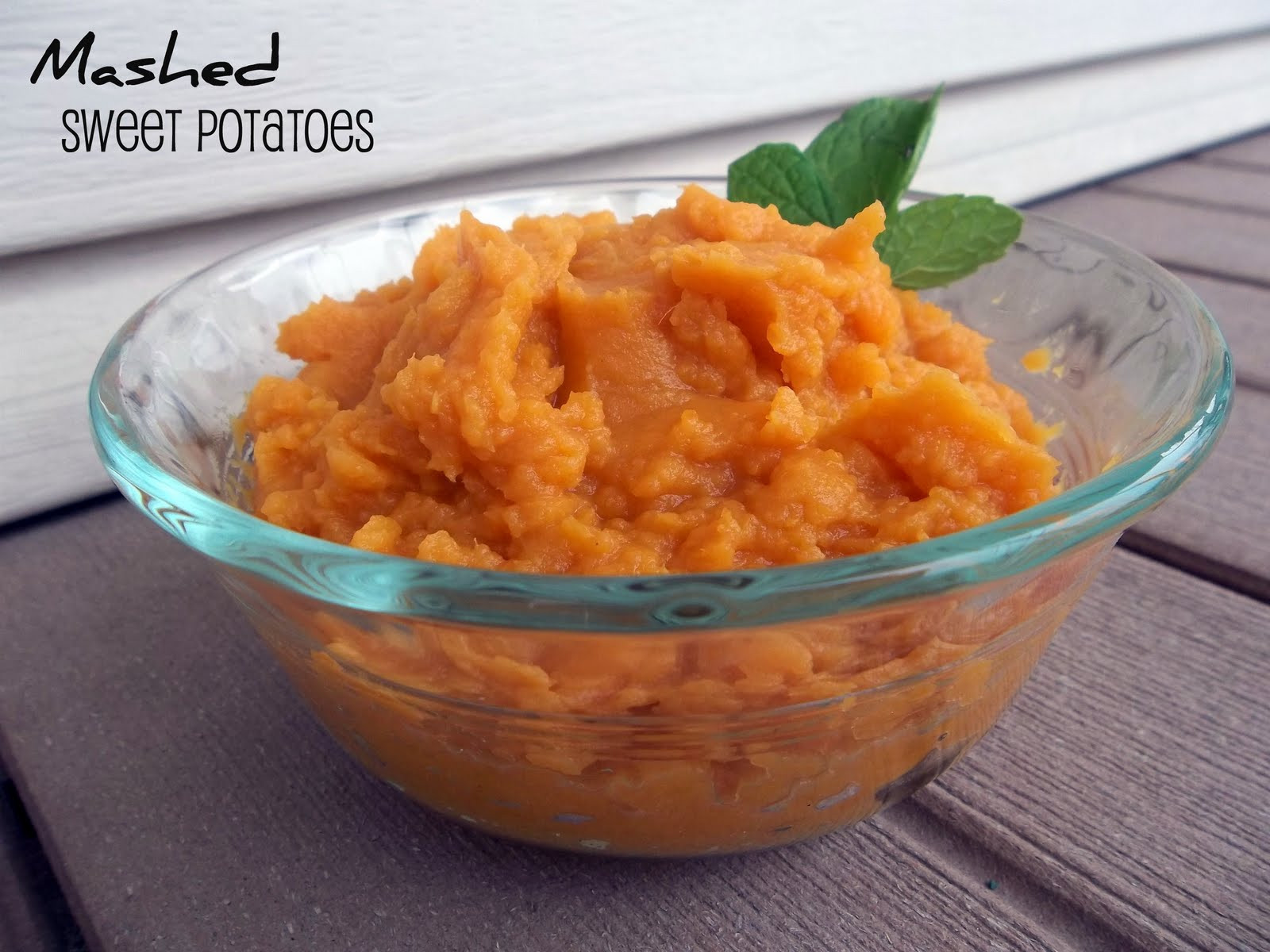 Mashed Sweet Potatoes Microwave
 Healthy Meals Monday 10 Healthy Ways to Cook a Sweet