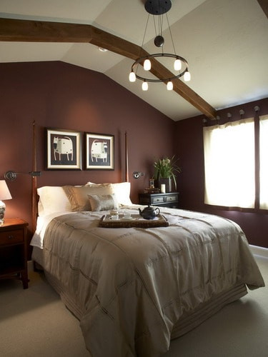 Master Bedroom Wall Colors
 How to Decorate Your Bedroom with Brown Accent Wall Home