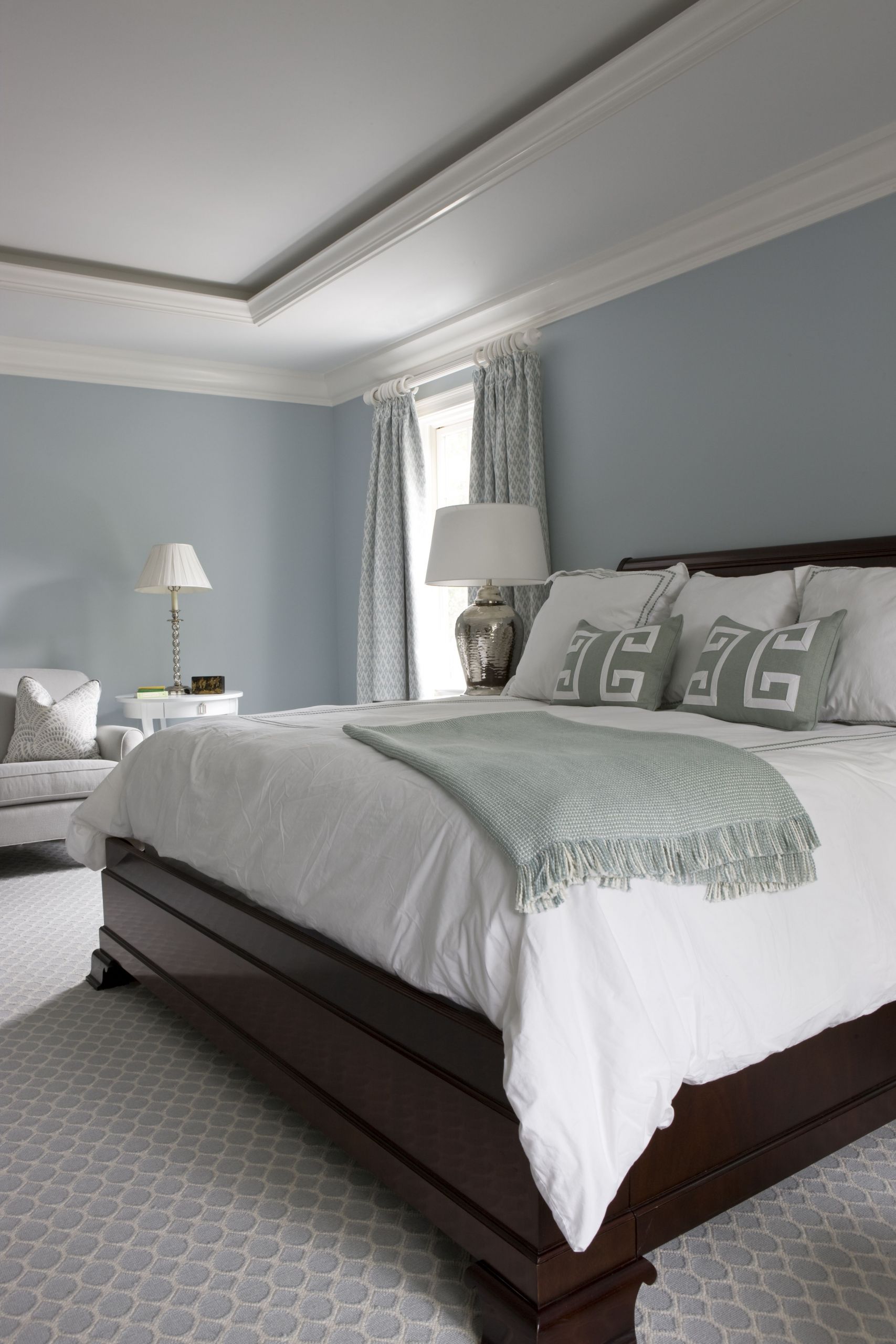 Master Bedroom Wall Colors
 Luxe Magazine Summer 2014 Sally Steponkus Interiors Master