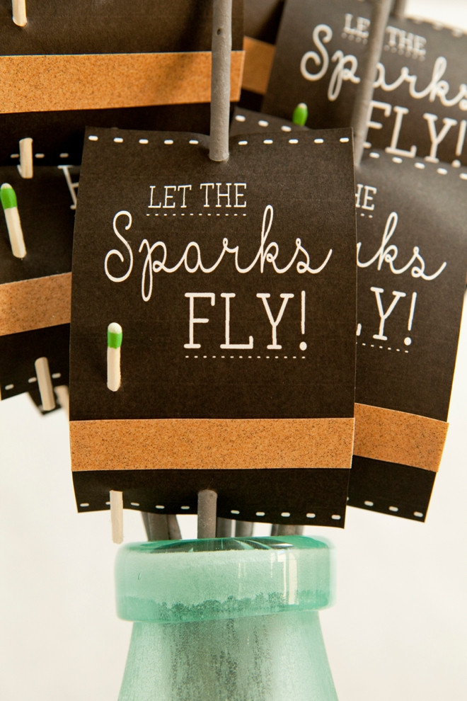 Matches For Wedding Sparklers
 Make these adorable Wedding Sparkler tags sign for free