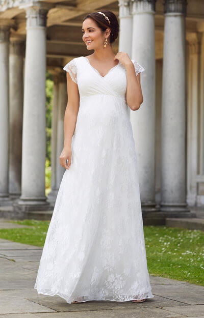 Maternity Wedding Gowns
 Eden Maternity Wedding Gown Long Ivory Dream Maternity