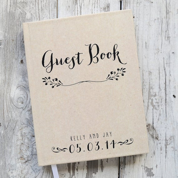 Me To You Wedding Guest Book
 Wedding Guest Book Wedding Guestbook Custom Guest Book