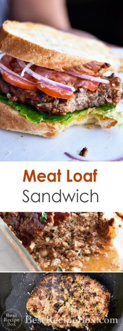 Meatloaf Sandwich Recipe
 Leftover Meatloaf Sandwich Recipe
