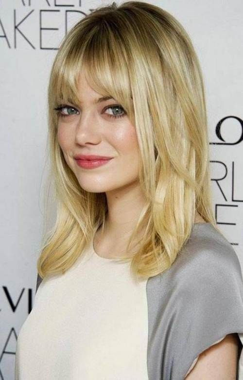 Medium Hairstyles With Bangs For Round Faces
 80 Sensational Medium Length Haircuts for Thick Hair