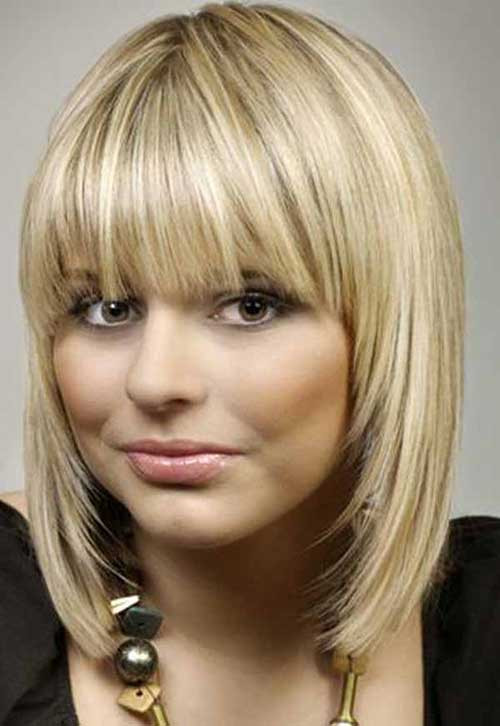 Medium Hairstyles With Bangs For Round Faces
 Top 34 Best Short Hairstyles With Bangs For Round Faces