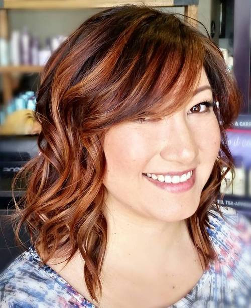 Medium Hairstyles With Bangs For Round Faces
 40 Refreshing Variations of Bangs for Round Faces