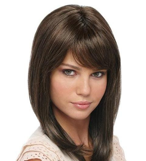 Medium Hairstyles With Bangs For Round Faces
 16 Astonishingly Beautiful Medium Hairstyles with Bangs