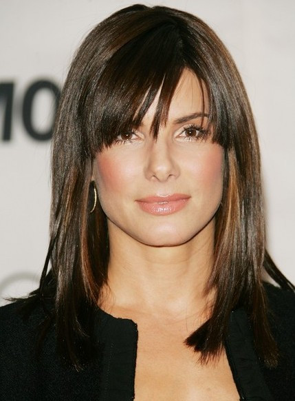 Medium Length Hairstyles With Side Bangs
 Latest Popular Hairstyles with Cool Bangs Hairstyles Weekly