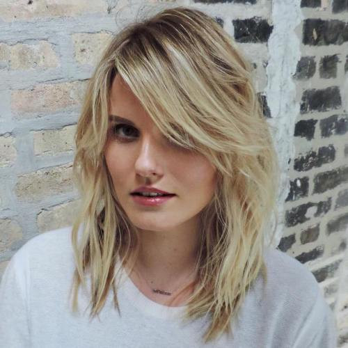 Medium Length Hairstyles With Side Bangs
 30 Side Swept Bangs to Sweep You off Your Feet