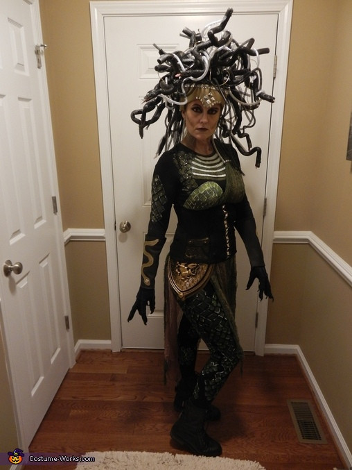 Medusa Costume DIY
 Awesome Medusa Costume 2 3