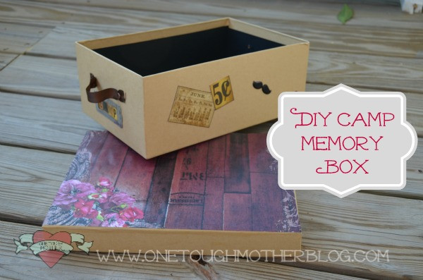 Memory Box DIY
 Summer Fun Camp DIY Camp Memory Box