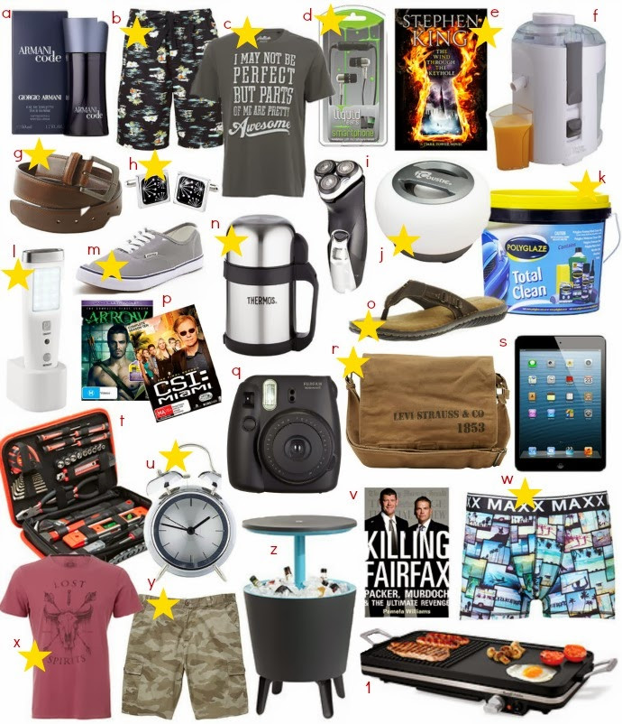 Men Christmas Gift Ideas
 Here s our shortlist of t ideas and links to where you
