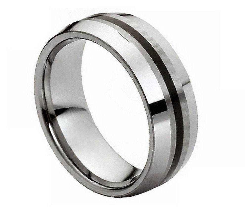 Men' Wedding Rings
 Men s Tungsten Carbide Wedding Ring Classic fort Fit
