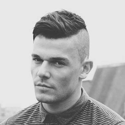 Mens Haircuts Long On Top Shaved Sides
 25 Cool Shaved Sides Hairstyles For Men 2019 Guide