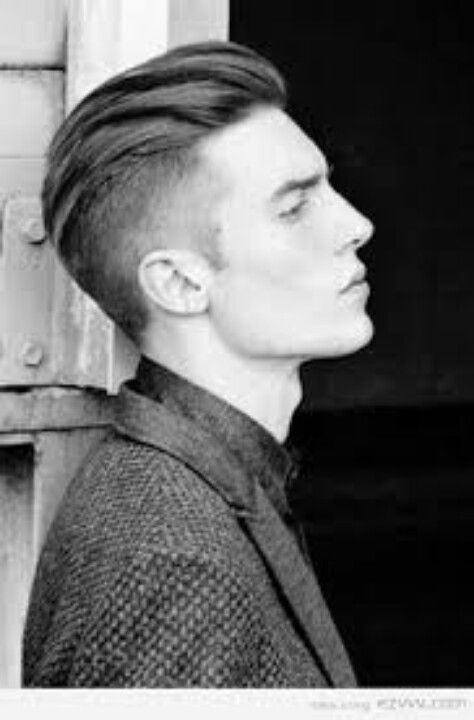 Mens Haircuts Long On Top Shaved Sides
 Long on top to the back sides shaved