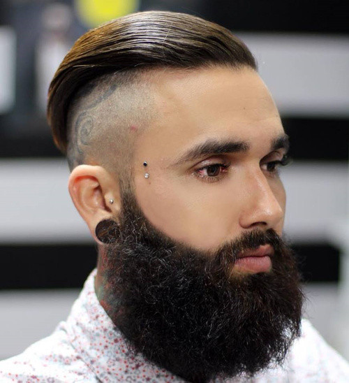 Mens Haircuts Long On Top Shaved Sides
 40 Ritzy Shaved Sides Hairstyles And Haircuts For Men