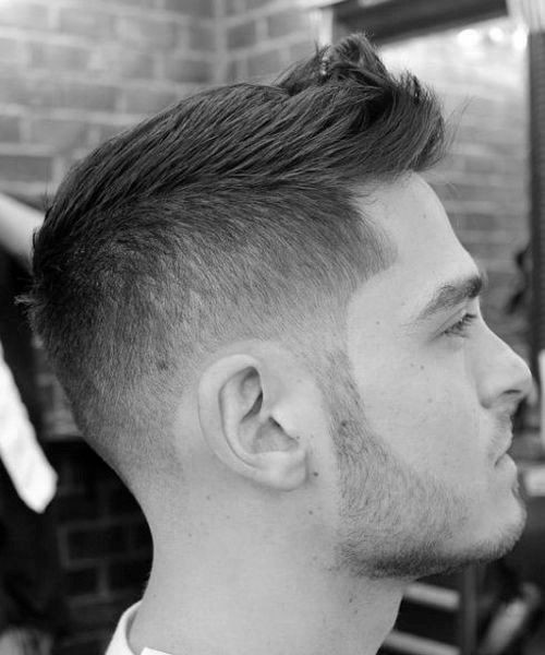 Mens Hairstyle Book
 Short fohawk with fade Demo book Fohawk